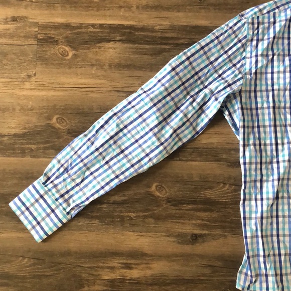 AteSeta Plaid Button Down size 16 - Picture 5 of 6